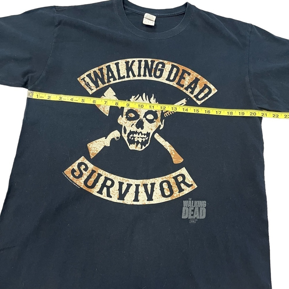 The Walking Dead Survivor Shirt Large Black - Picture 4 of 6